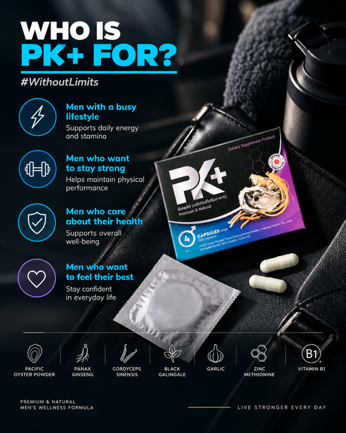 PK+ Men’s Wellness Supplement (Bundle)